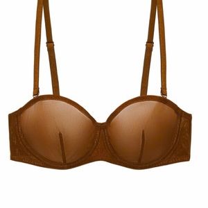 Savage X Fenty Mesh Brown 36B Bra